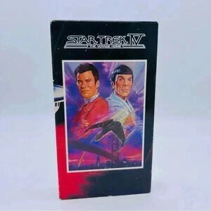 Vintage 1986 Star Trek IV The Voyage Home on VHS